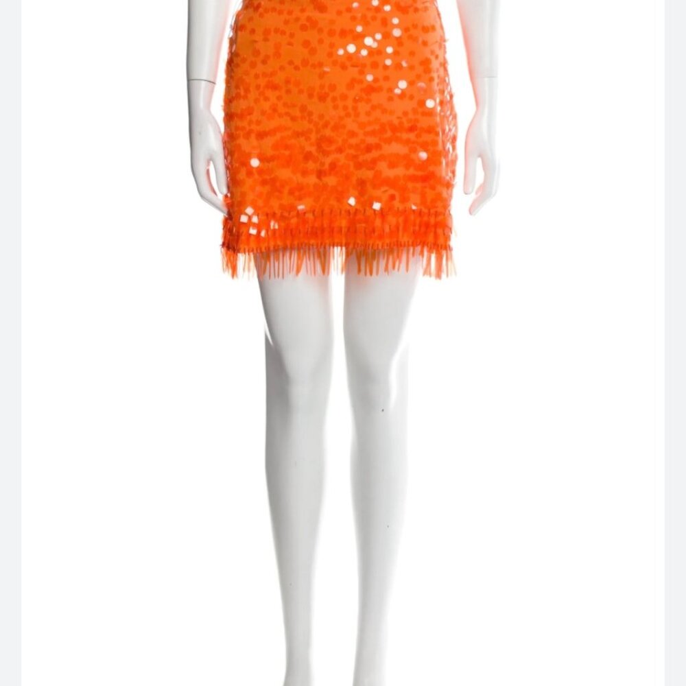 NWT - Staud Sequin Embellishments Mini Skirt
